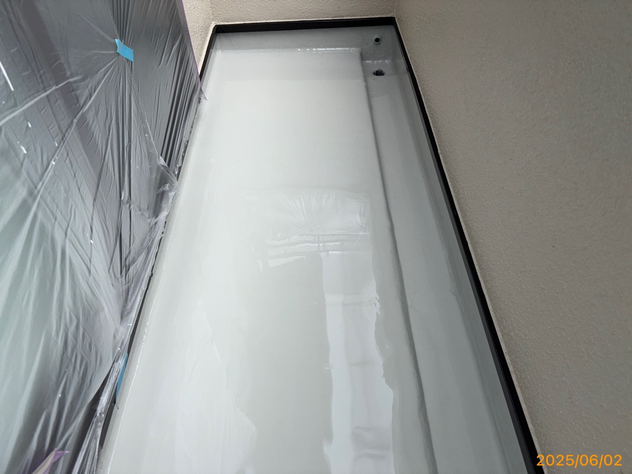 バルコニー床 ウレタン塗膜防水