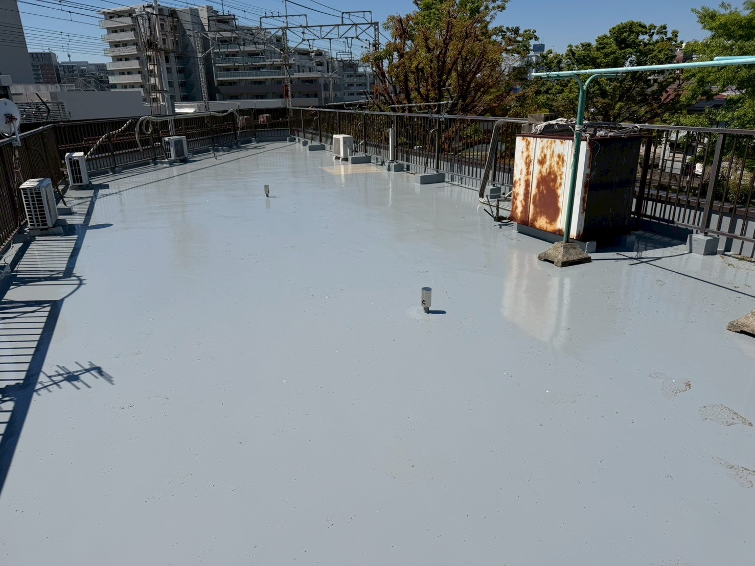 足立区　屋上防水工事